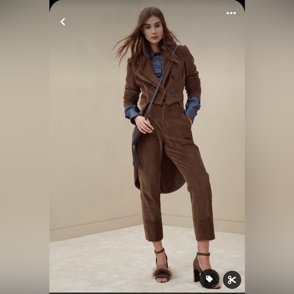 Brunello cucinelli suede fur Mary Jane shoes NEVER WORN - Picture 9 of 11